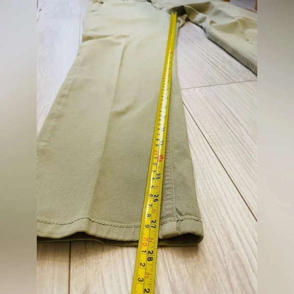 Escada Sport Jeans Julie Straight Leg Olive Green Women Size 40 - Picture 9 of 10